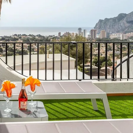 With Jacuzzi In Calp, 70 M², 4 Guests Appartement Calpe